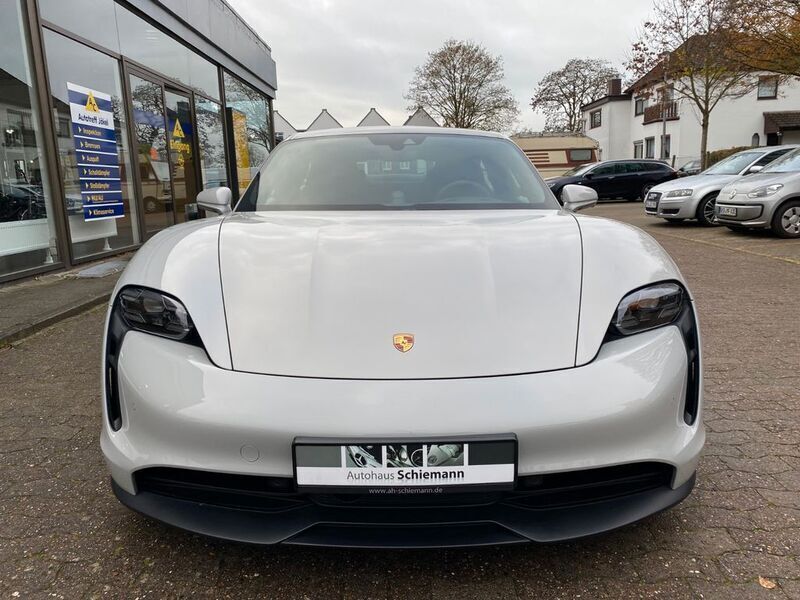 Grau Gebraucht 2020 Porsche Taycan 4S Chrono Limousine | 75.500 € (Teuer) - Bild 1/4