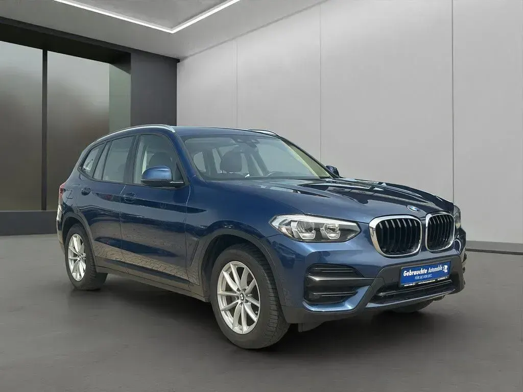 Gebraucht BMW X3 Advantage 190 PS (139 kW) 2019 Blau / phytonicblau (metallic) SUV
