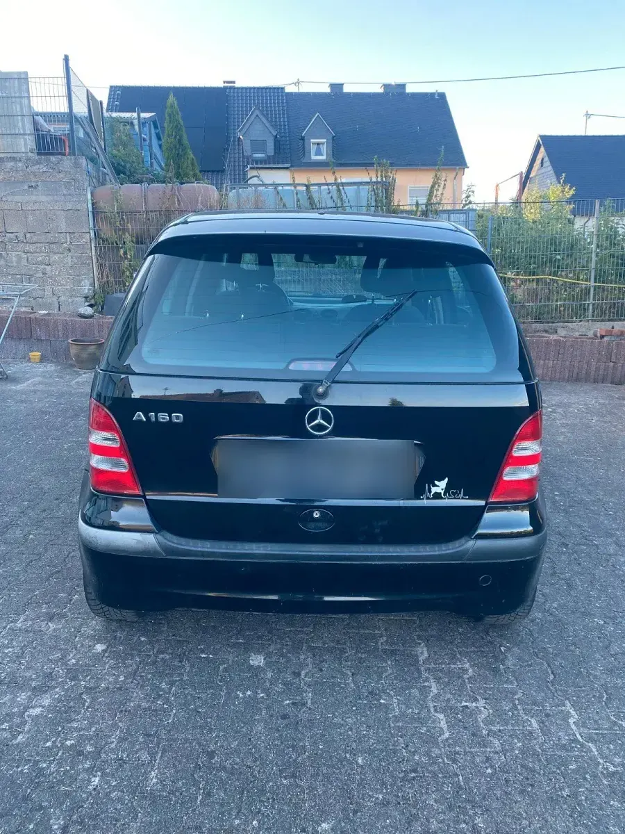 Gebraucht Mercedes A160 102 PS (75 kW) 2003 Schwarz Kleinwagen