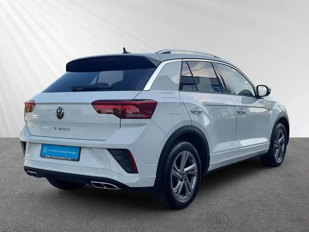 Gebraucht VW T-Roc R-line 150 PS (110 kW) 2025 Weiß SUV