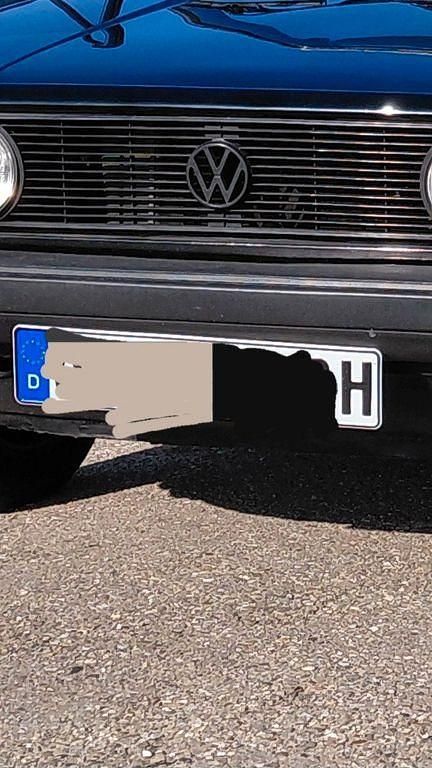 Gebraucht VW Golf Cabriolet 50 PS (36 kW) 1980 Schwarz Cabrio