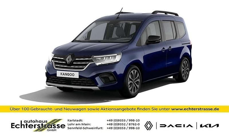 Neu Renault Kangoo Techno 131 PS (96 kW) 2026 Sodaliteblau Van / Kleinbus