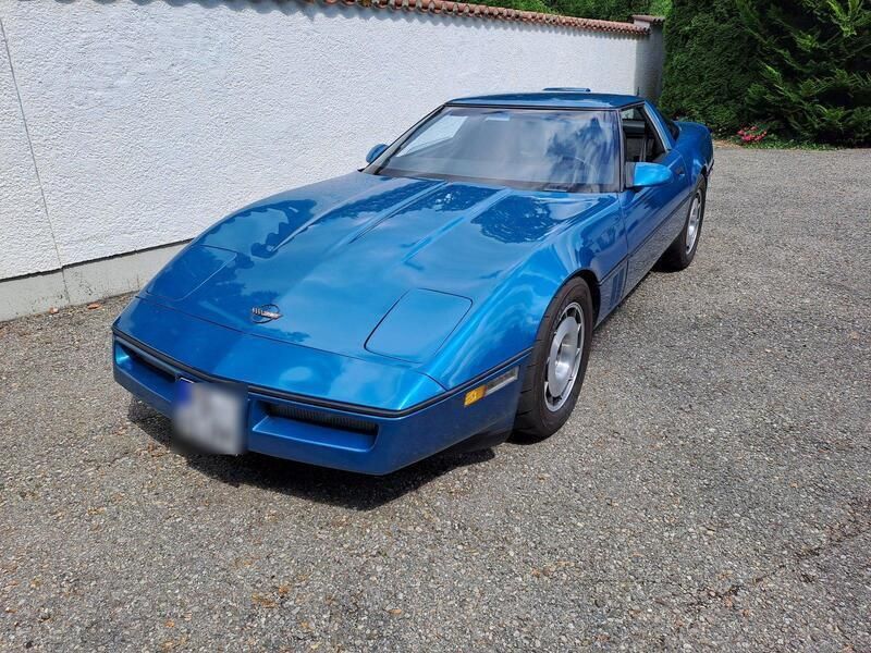 Blau Gebraucht 1987 Chevrolet Corvette C4 Coupé | 14.500 € - Bild 1/4