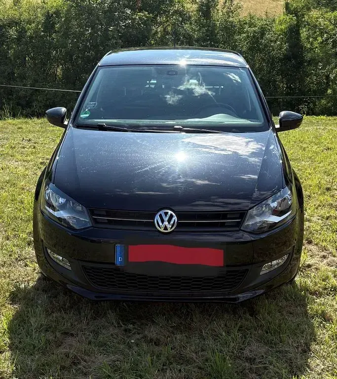 Gebraucht VW Polo 86 PS (63 kW) 2010 Schwarz Kleinwagen