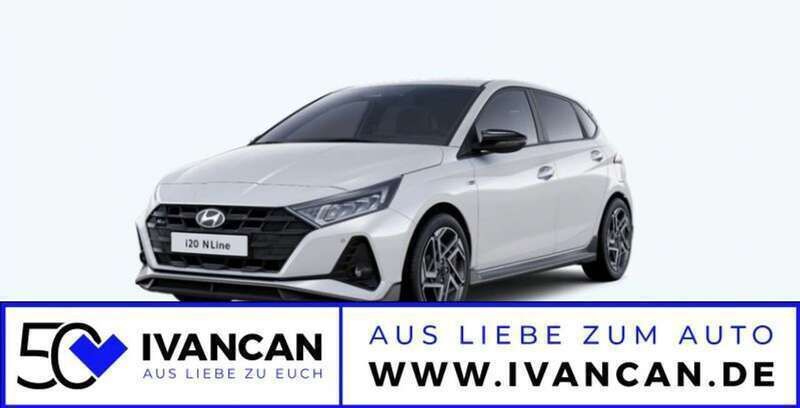 Weiß (atlas white) Neu 2025 Hyundai i20 N Line Kleinwagen | 25.390 € (Fairer Preis) - Bild 1/3