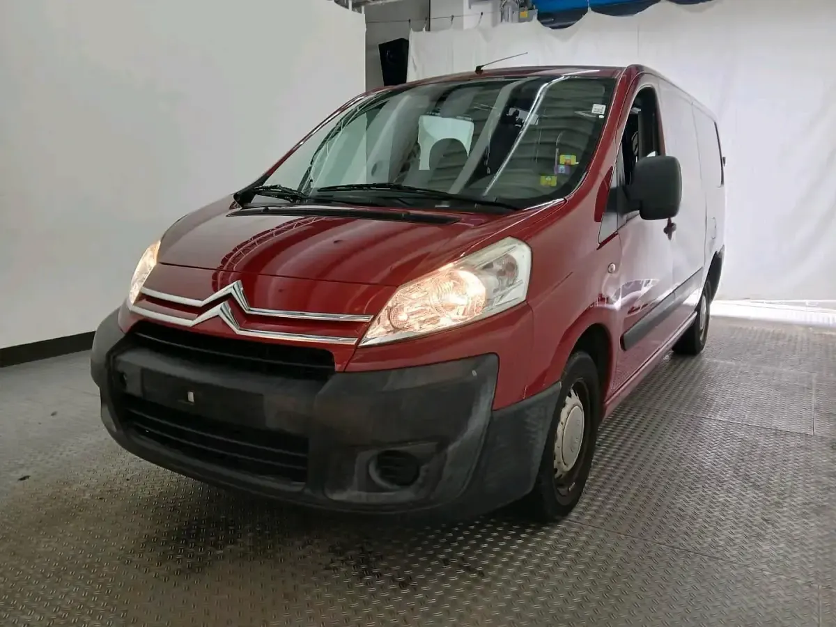 Gebraucht Citroën Jumpy 90 PS (66 kW) 2010 Rot Van / Kleinbus