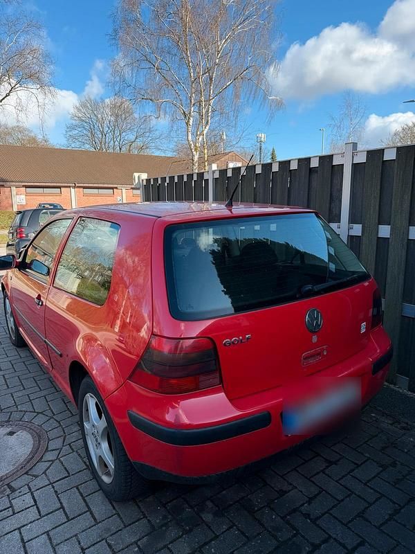 Gebraucht VW Golf IV 75 PS (55 kW) 1999 Rot Kleinwagen