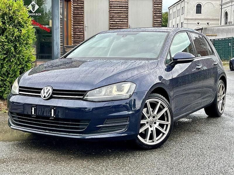 Blau Gebraucht 2013 VW Golf VII Limousine | 8.950 € (Superpreis) - Bild 1/4