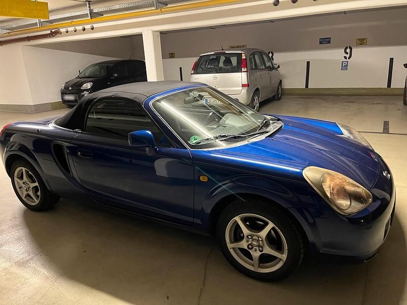 Gebraucht Toyota MR2 140 PS (102 kW) 2001 Blau Cabrio