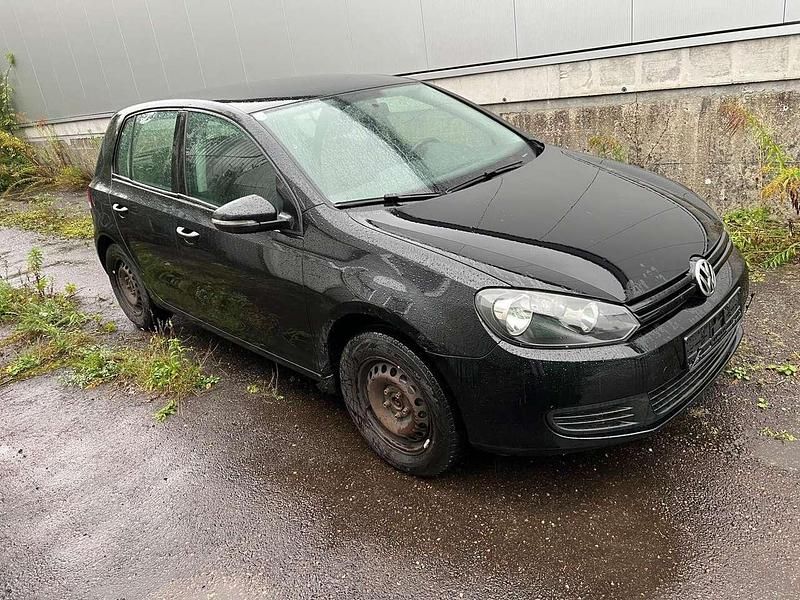 Gebraucht VW Golf VI Trendline 80 PS (58 kW) 2009 Schwarz Kleinwagen