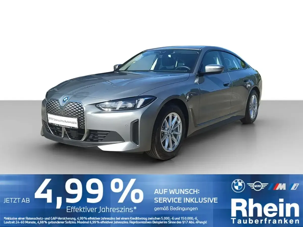 Gebraucht BMW i4 210 kW (286 PS) 2024 Skyscraper grau metallic Limousine