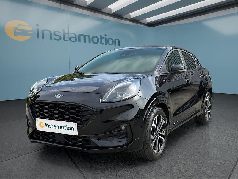 Schwarz Gebraucht 2022 Ford Puma Gen-E ST-Line SUV | 16.899 € (Guter Preis) - Bild 1/4