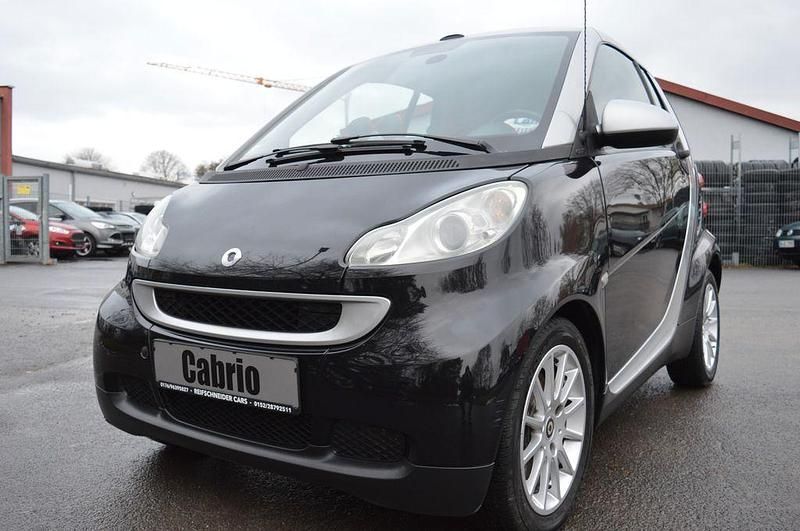 Schwarz Gebraucht 2008 Smart ForTwo Cabrio Cabrio | 4.990 € (Fairer Preis) - Bild 1/4