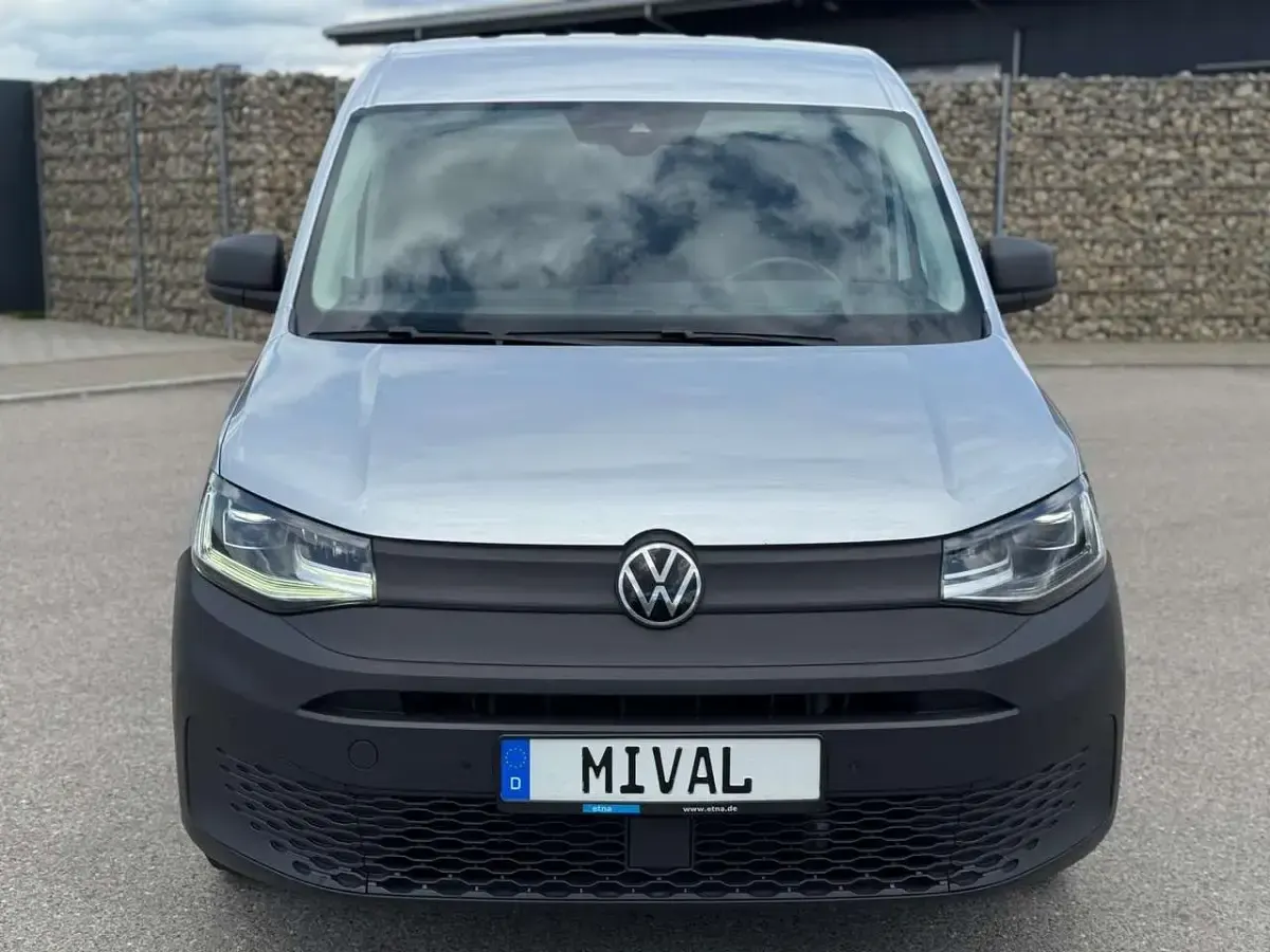 Gebraucht VW Caddy 122 PS (89 kW) 2021 Reflexsilber metallic Van / Kleinbus
