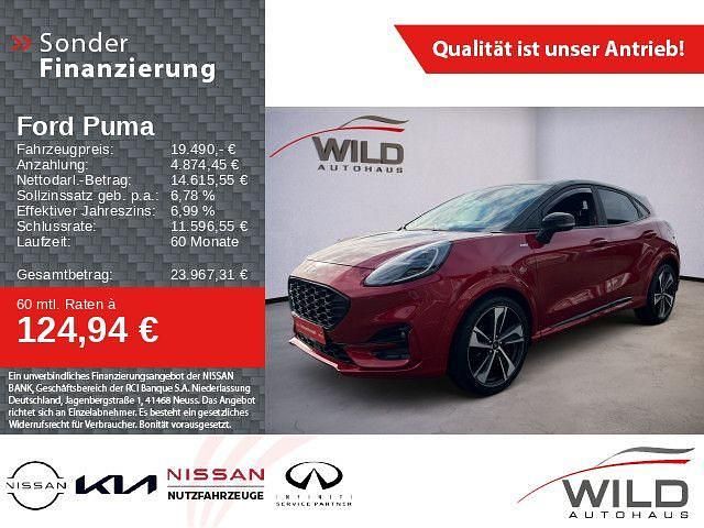 Rot Gebraucht 2020 Ford Puma ST-Line X SUV | 19.490 € (Fairer Preis) - Bild 1/4