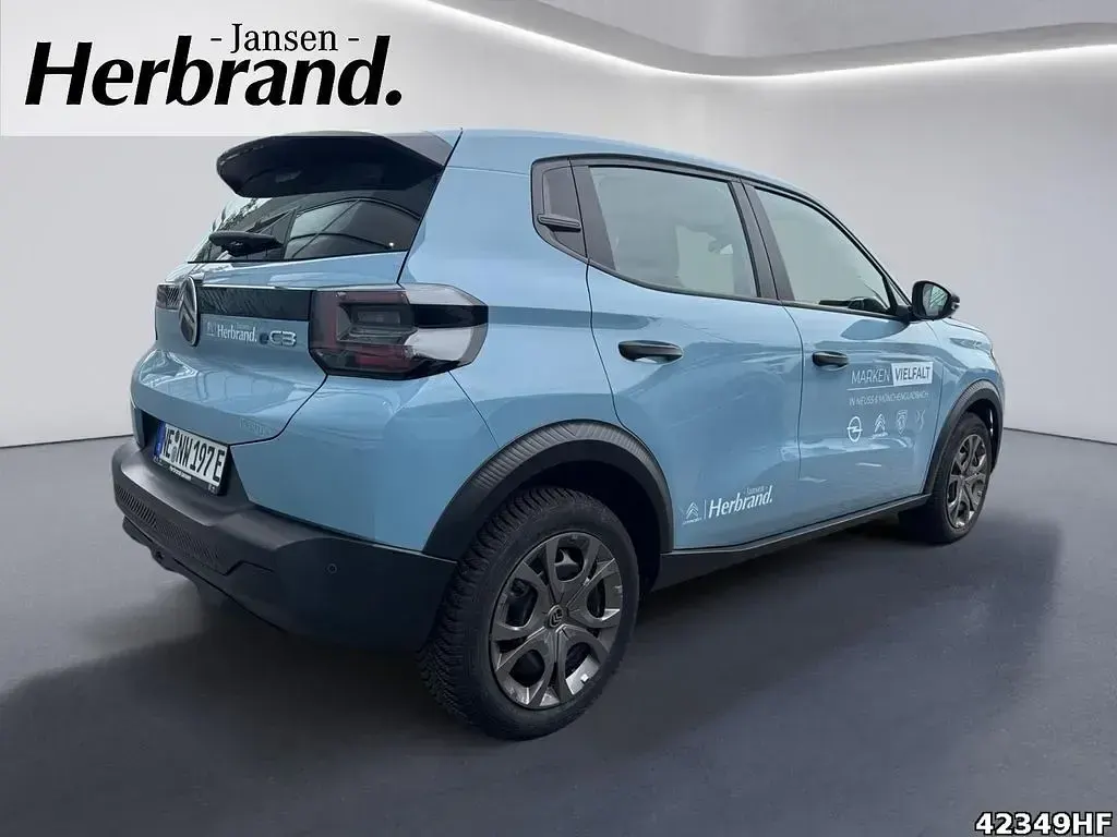 Gebraucht Citroën e-C3 83 kW (113 PS) 2025 Blau Limousine