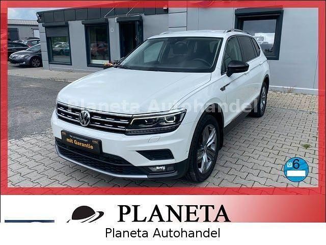 Pure white Gebraucht 2019 VW Tiguan Allspace Highline SUV | 20.999 € (Fairer Preis) - Bild 1/4