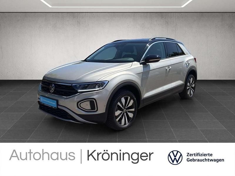 Ivory silver metallic Gebraucht 2024 VW T-Roc Move SUV | 29.990 € (Fairer Preis) - Bild 1/3