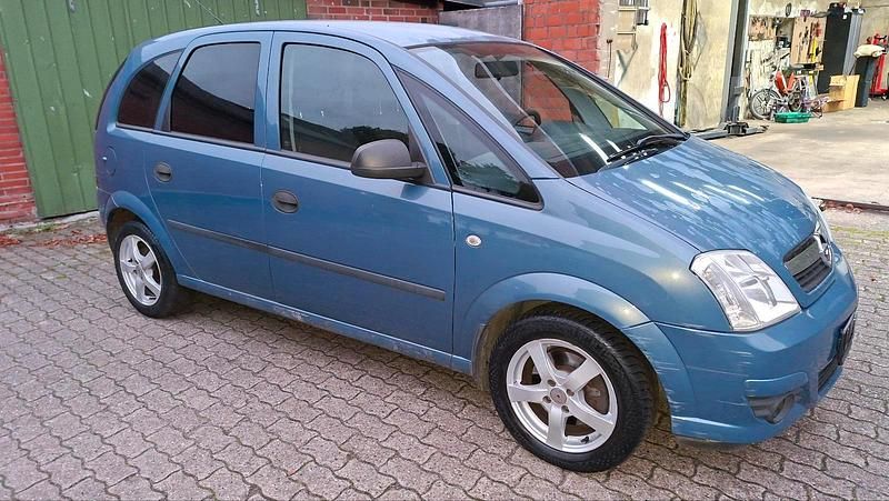 Blau Gebraucht 2009 Opel Meriva Van / Kleinbus | 899 € (Superpreis) - Bild 1/4