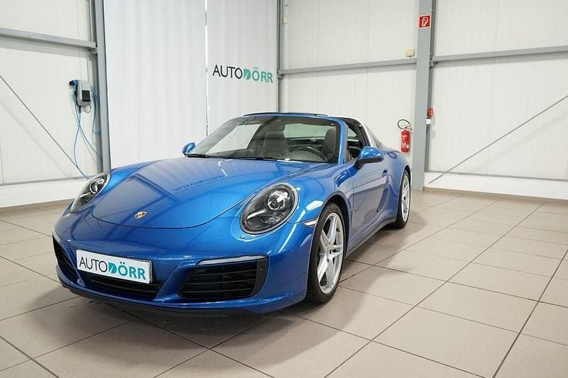 Blau Gebraucht 2018 Porsche 911 Targa 4 Cabrio | 109.800 € - Bild 1/4