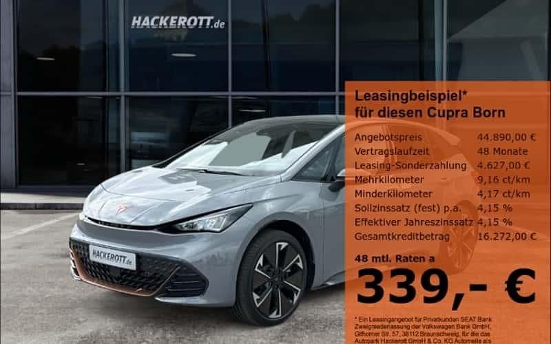 Grau Neu 2025 Cupra Born Kleinwagen | 41.590 € (Fairer Preis) - Bild 1/4