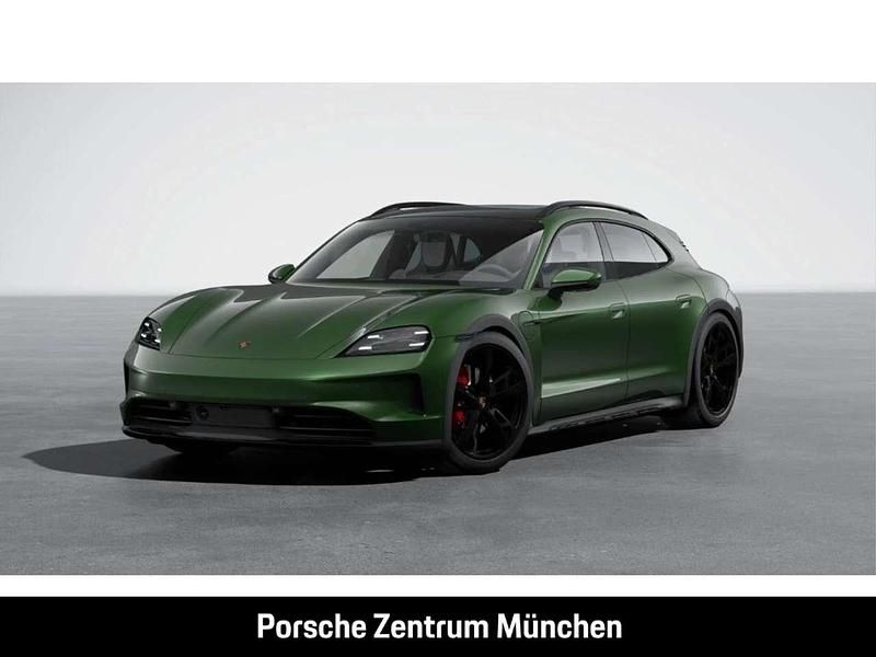 Oakgrünmetallic neo Gebraucht 2025 Porsche Taycan Cross Turismo Kombi | 117.000 € - Bild 1/4