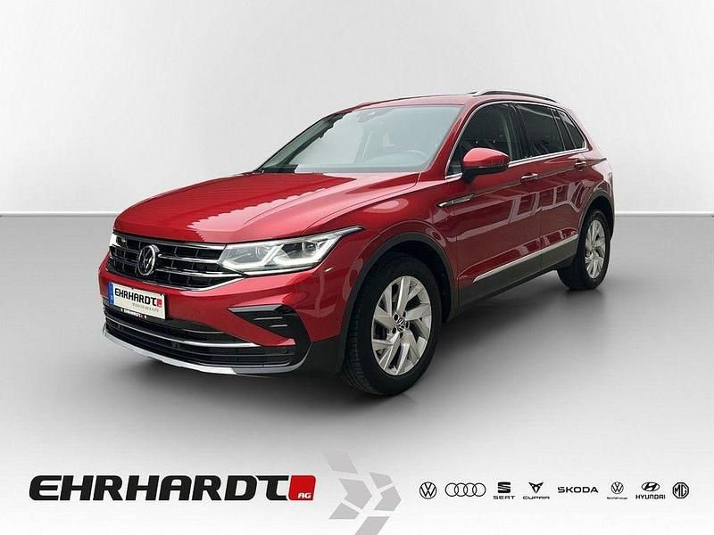 Rot Gebraucht 2021 VW Tiguan Elegance SUV | 33.290 € (Fairer Preis) - Bild 1/3