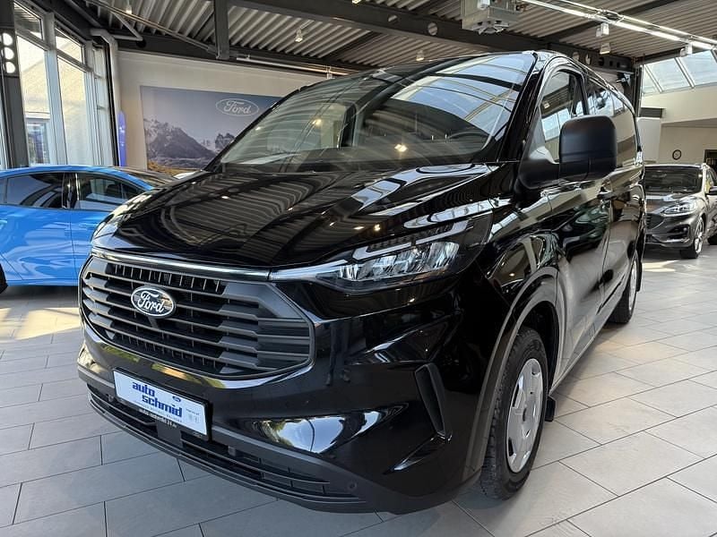 Obsidianschwarz Gebraucht 2024 Ford Transit Custom Trend Van | 29.990 € (Fairer Preis) - Bild 1/4
