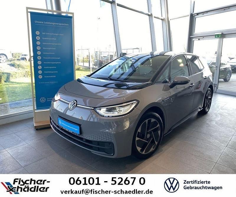 Gebraucht VW ID.3 Pro 106 kW (145 PS) 2021 Mondsteingrau schwarz Kleinwagen