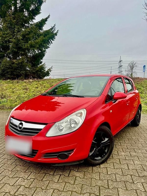 Gebraucht Opel Corsa 80 PS (58 kW) 2009 Rot Kleinwagen