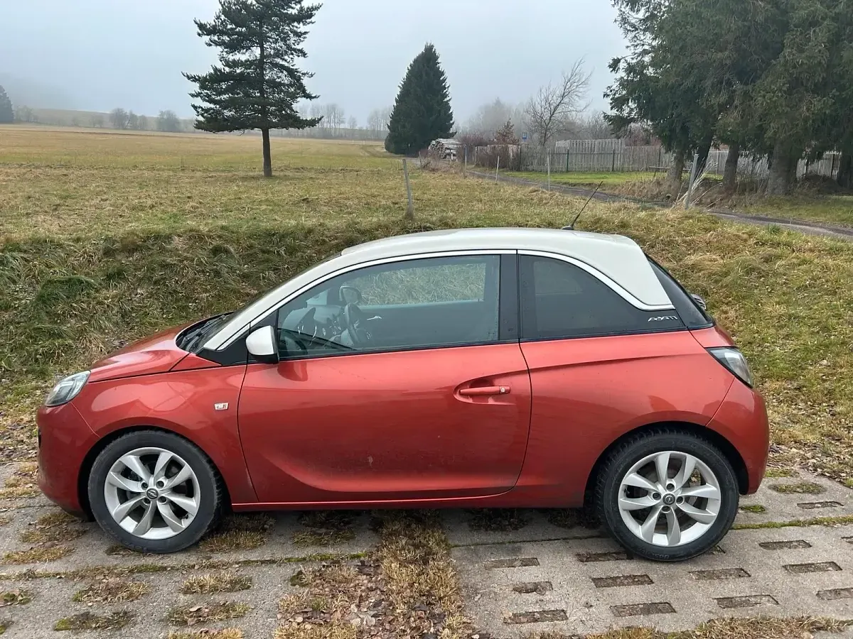 Gebraucht Opel Adam 87 PS (63 kW) 2015 Rot Kleinwagen
