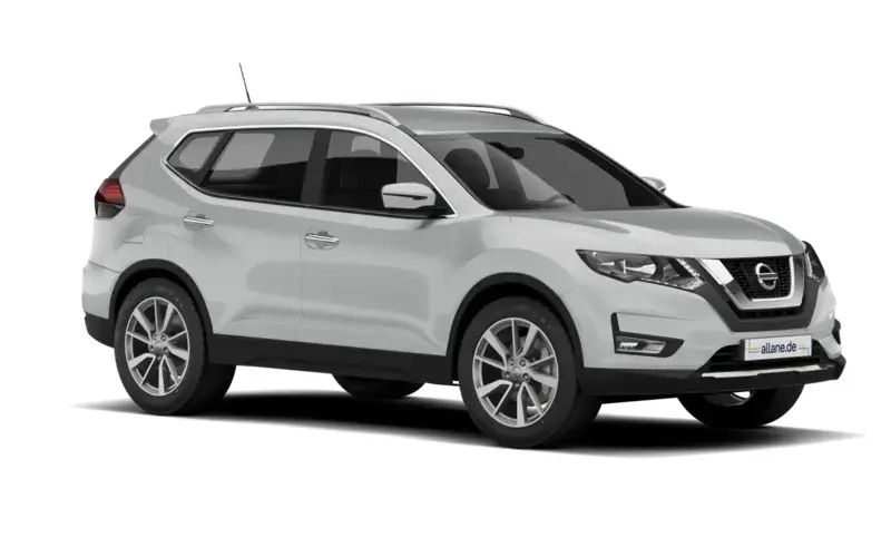 White/black schwarz (weiss) Neu 2024 Nissan X-Trail Tekna SUV | 58.590 € - Bild 1/4