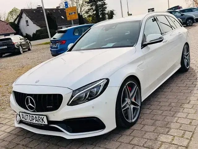 Gebraucht Mercedes C63S AMG AMG 510 PS (375 kW) 2017 Diamantweiss Kombi