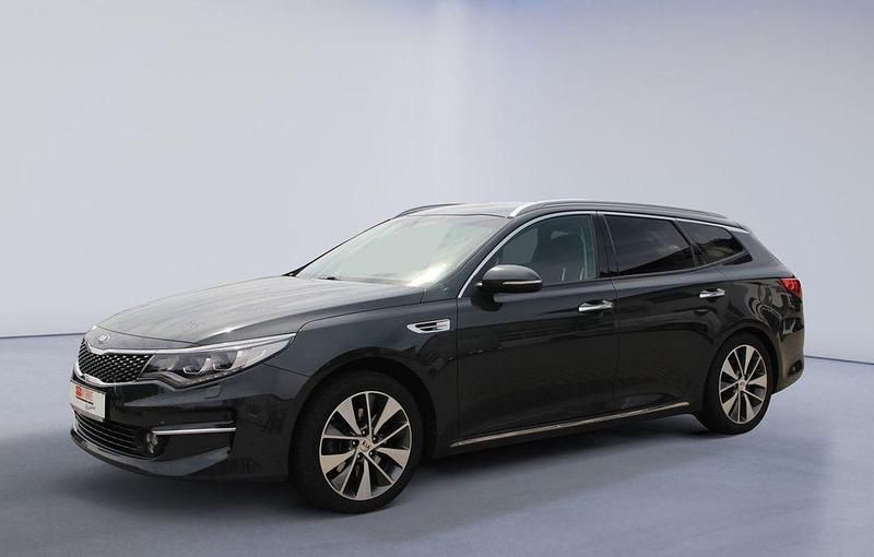 Grau Gebraucht 2016 Kia Optima Spirit Kombi | 11.990 € (Superpreis) - Bild 1/4