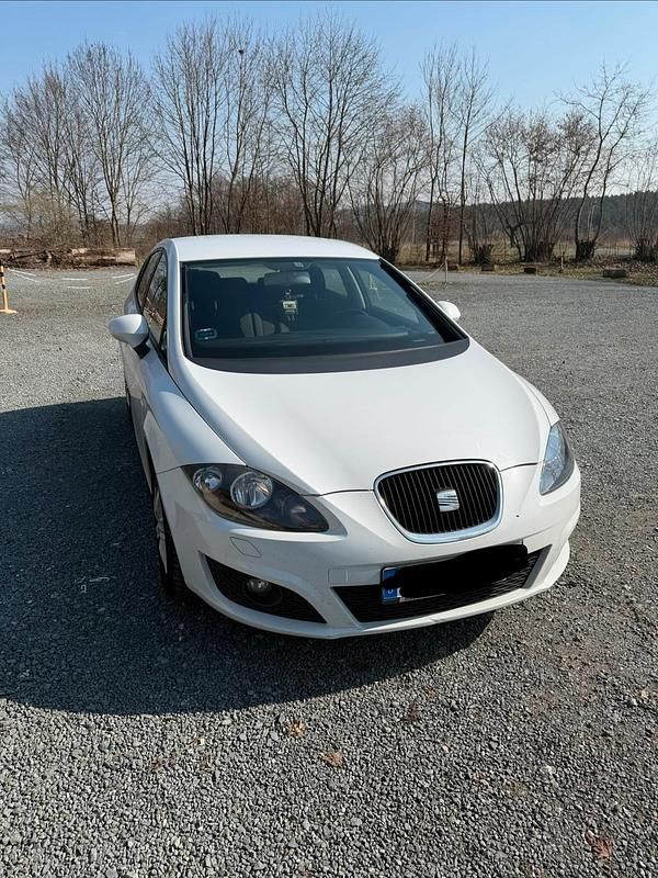 Gebraucht Seat Leon Ecomotive 105 PS (77 kW) 2012 Weiß Kleinwagen