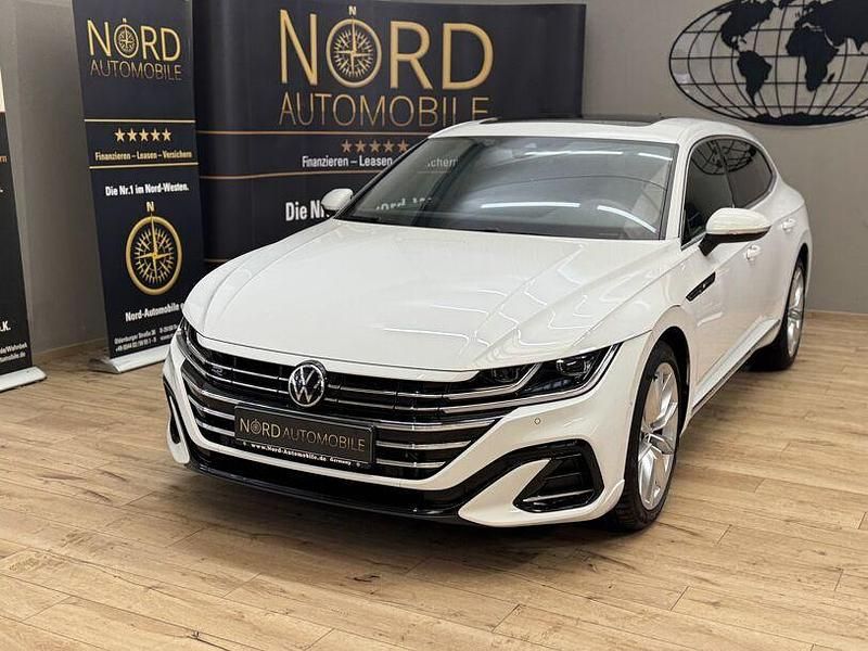 Pure white Gebraucht 2021 VW Arteon R Kombi | 28.899 € (Fairer Preis) - Bild 1/3