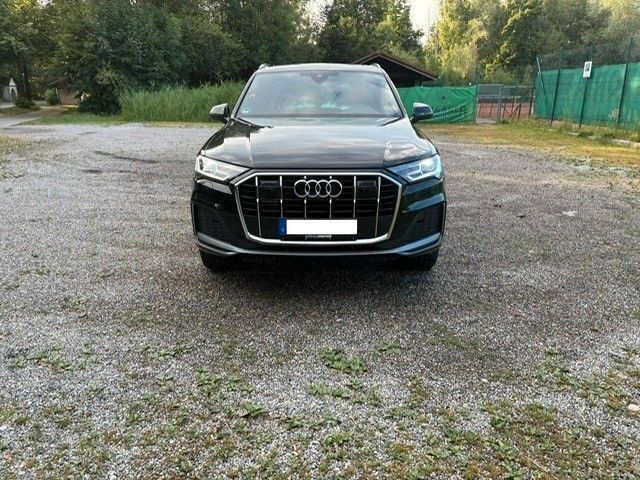 Schwarz Gebraucht 2022 Audi Q7 S-Line SUV | 55.000 € (Superpreis) - Bild 1/4