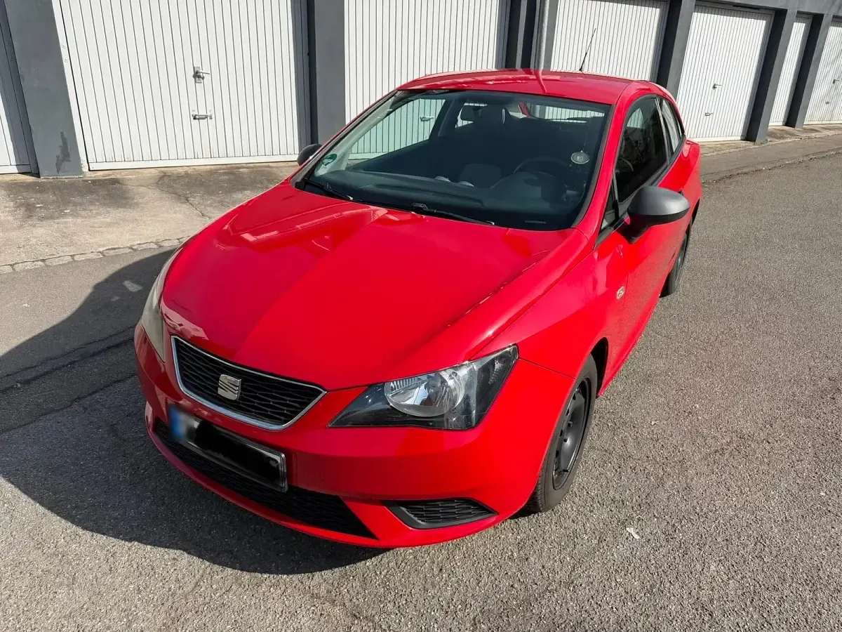 Gebraucht Seat Ibiza 69 PS (50 kW) 2013 Rot Kleinwagen