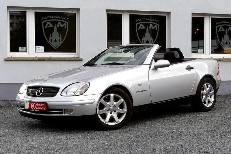 Silber Gebraucht 1999 Mercedes SLK230 Cabrio | 8.000 € (Fairer Preis) - Bild 1/4