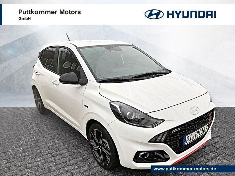 Atlas white Neu 2025 Hyundai i10 N Line Kleinwagen | 19.900 € (Fairer Preis) - Bild 1/4