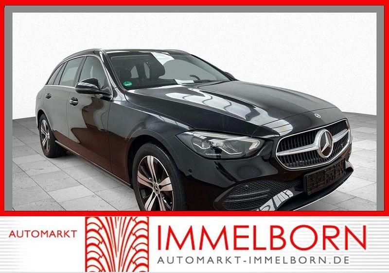 Schwarz Gebraucht 2022 Mercedes C200 Limousine | 27.790 € (Superpreis) - Bild 1/4