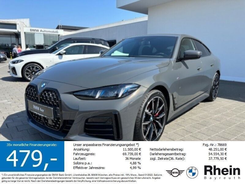 Bmw individual dravitgrau meta Neu 2025 BMW 420 Gran Coupé Comfort Edition Coupé | 56.000 € (Superpreis) - Bild 1/4