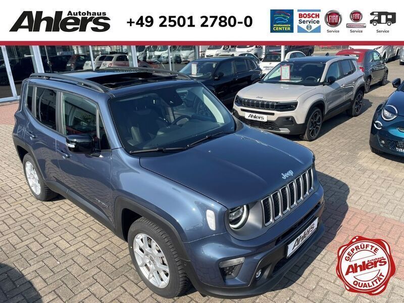 Blau Gebraucht 2023 Jeep Renegade Limited SUV | 23.990 € (Fairer Preis) - Bild 1/4