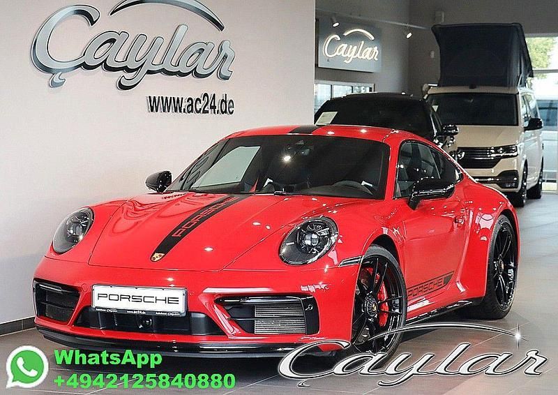 Rot Gebraucht 2021 Porsche 911 Carrera GTS Coupé | 139.950 € (Superpreis) - Bild 1/4