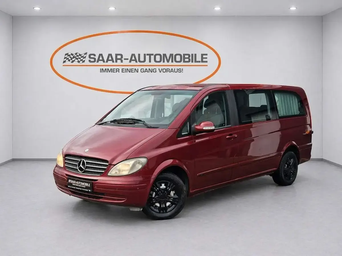 Gebraucht Mercedes Viano 150 PS (110 kW) 2005 Rot Van / Kleinbus