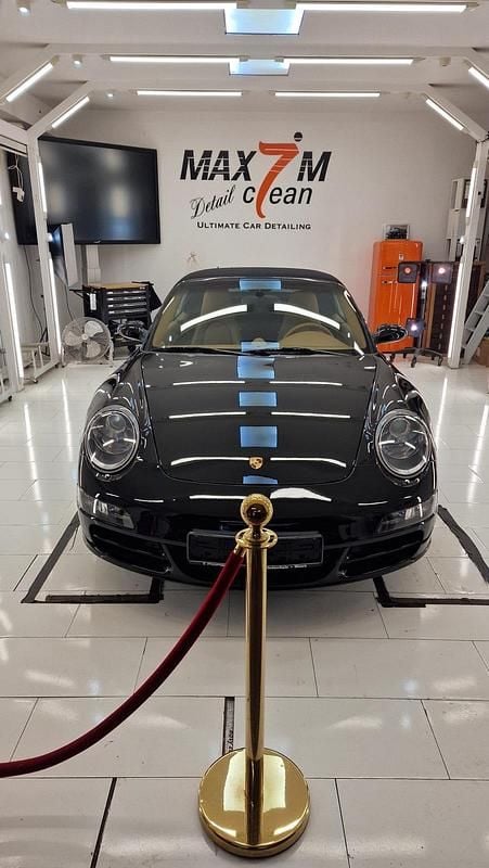 Schwarz Gebraucht 2008 Porsche 911 Carrera S Cabriolet Sport Cabrio | 58.990 € (Fairer Preis) - Bild 1/4