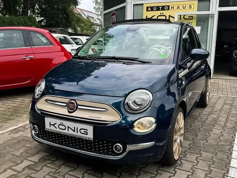 Gebraucht Fiat 500C Dolcevita 69 PS (50 kW) 2021 Blau Cabrio