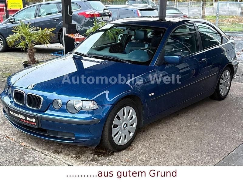 Gebraucht BMW 316 Compact Sport Line 116 PS (85 kW) 2002 Blau Kleinwagen