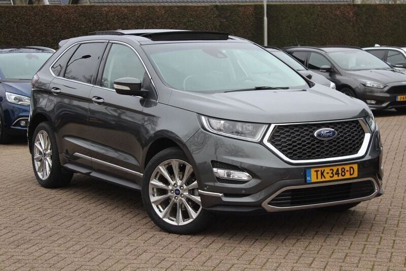 Grau Gebraucht 2018 Ford Edge Vignale SUV | 17.999 € (Guter Preis) - Bild 1/4