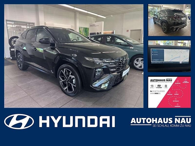 Schwarz (abyss black / met) Neu 2025 Hyundai Tucson N Line SUV | 39.190 € (Etwas zu teuer) - Bild 1/4